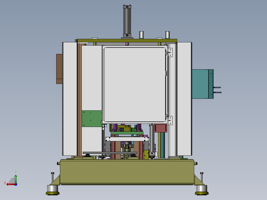 B26_电机定子自动化组装机后视图