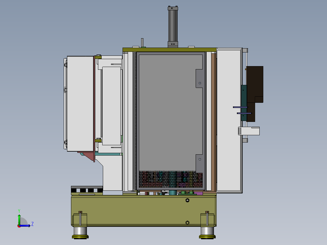 B26_电机定子自动化组装机左视图