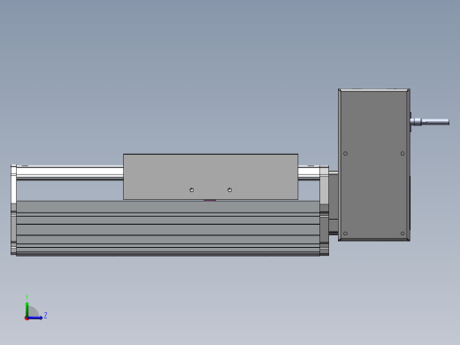 MTB同步带半封闭MTB22M-LU-750W左视缩略图