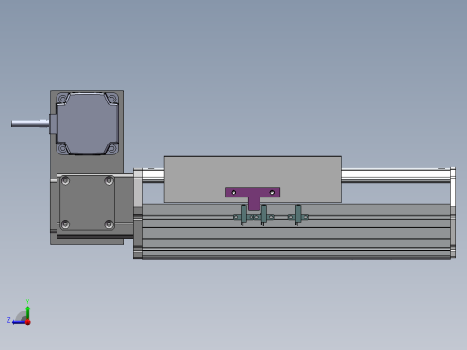 MTB同步带半封闭MTB22M-LU-750W右视缩略图