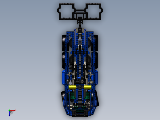乐高技术卡车俯视缩略图