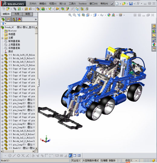 乐高技术卡车缩略图