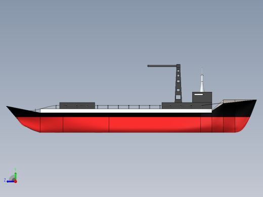 货船右视缩略图