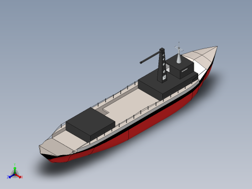 货船正等轴测缩略图