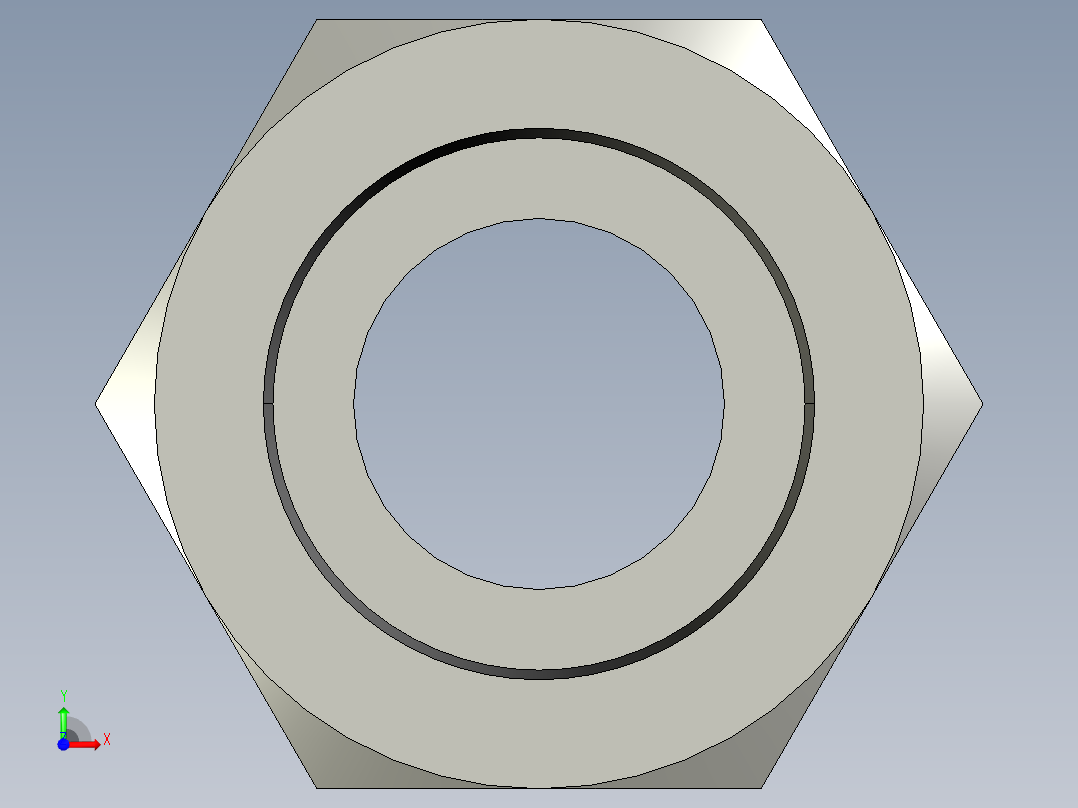 卡套式工业通用硬管接头8_gbu-s前视图