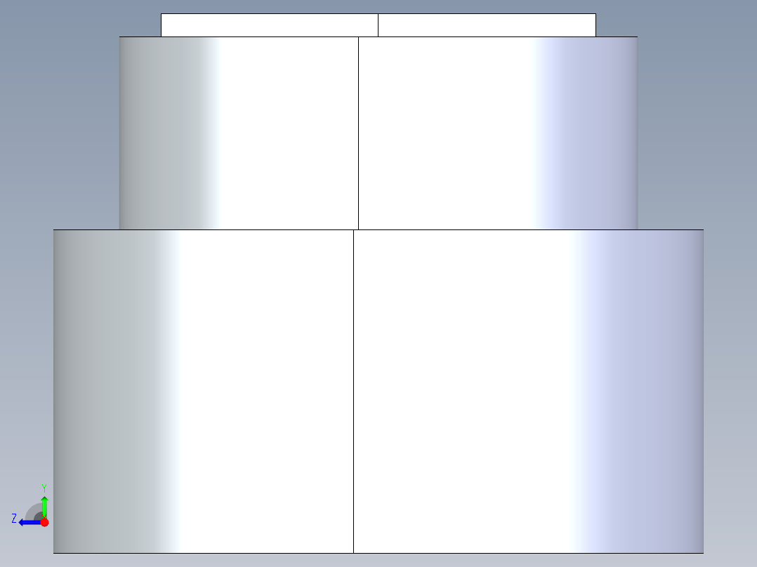 CPVC管件11A-Sch80_ReducerCoupling_SxS_9829-420FB_4in x 2in右视图