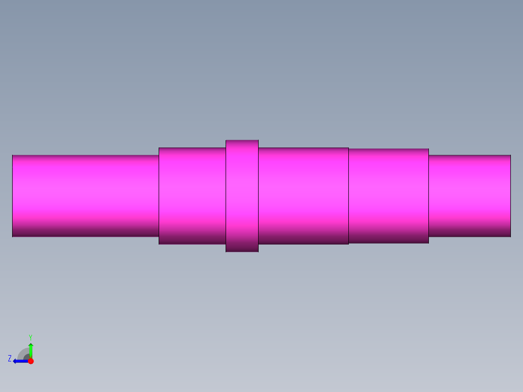 永磁调速器中速度调节装置设计及其控制系统右视图