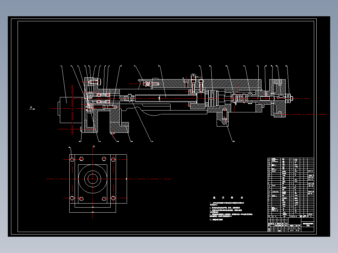 CA6140车床数控化改造CAD图纸含说明书