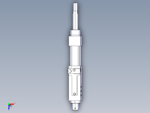 德克斯TUNKERS气缸数模SZK_40_1_Z_A02_TUENKERS俯视缩略图