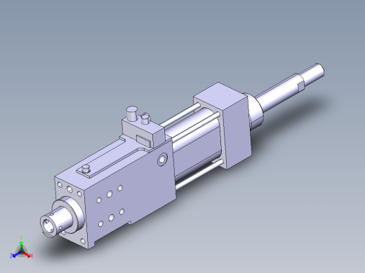德克斯TUNKERS气缸数模SZK_40_1_Z_A02_TUENKERS正等轴测缩略图