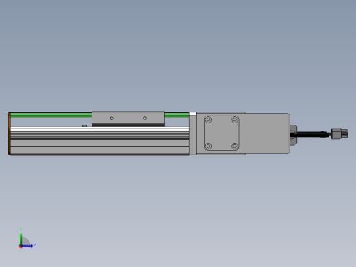 MTB同步带半封闭MTB10-L-200W左视缩略图