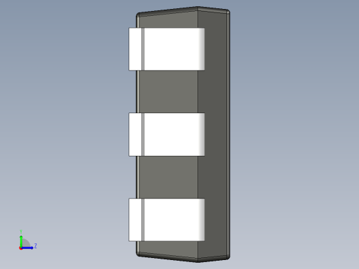 元器件3D封装SOT23-6163左视缩略图