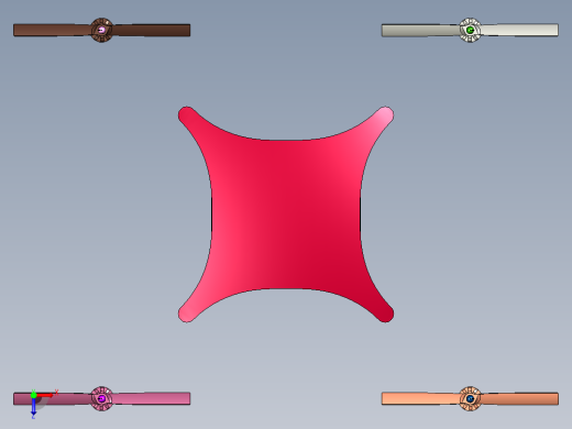 带摄像头专业飞行器航拍仪俯视缩略图