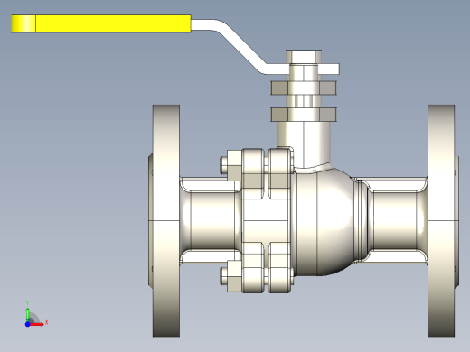 阀门模型-DN20____前视缩略图
