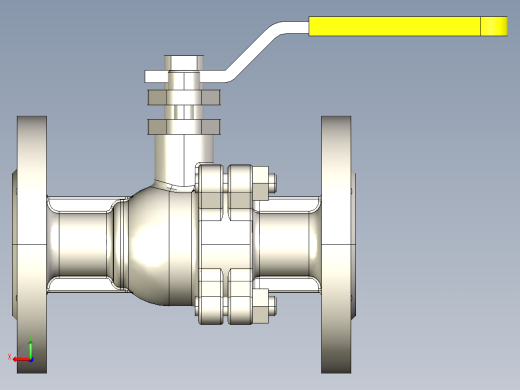 阀门模型-DN20____后视缩略图