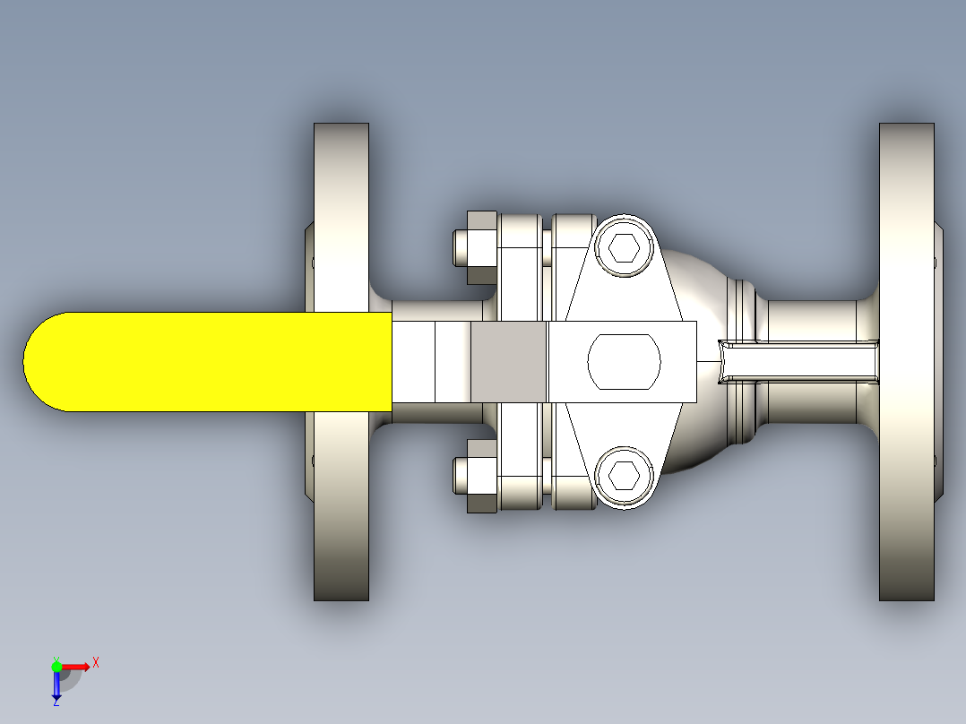 阀门模型-DN20____俯视图