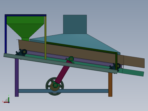 粮食振动筛后视缩略图