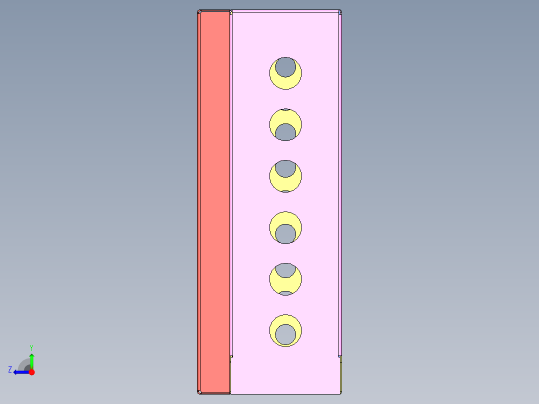 电器柜 电控柜 (32) 机械设计素材右视图