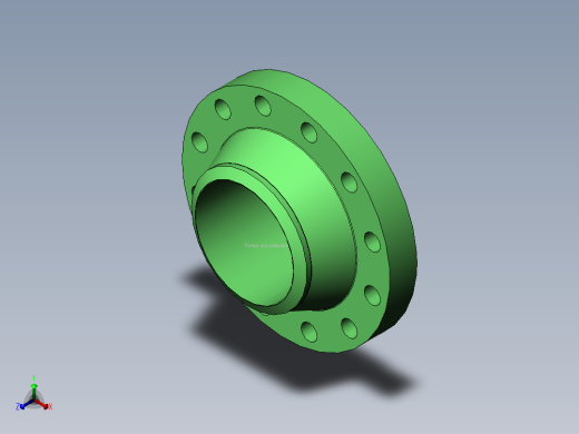 法兰 (34)正等轴测缩略图