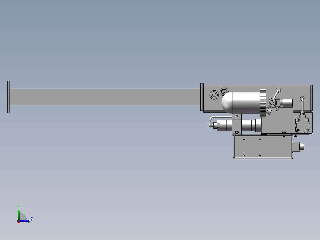 TBi清枪器左视图