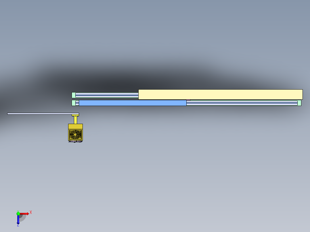 智能新型窗户SW三维+CAD===999572==99俯视图