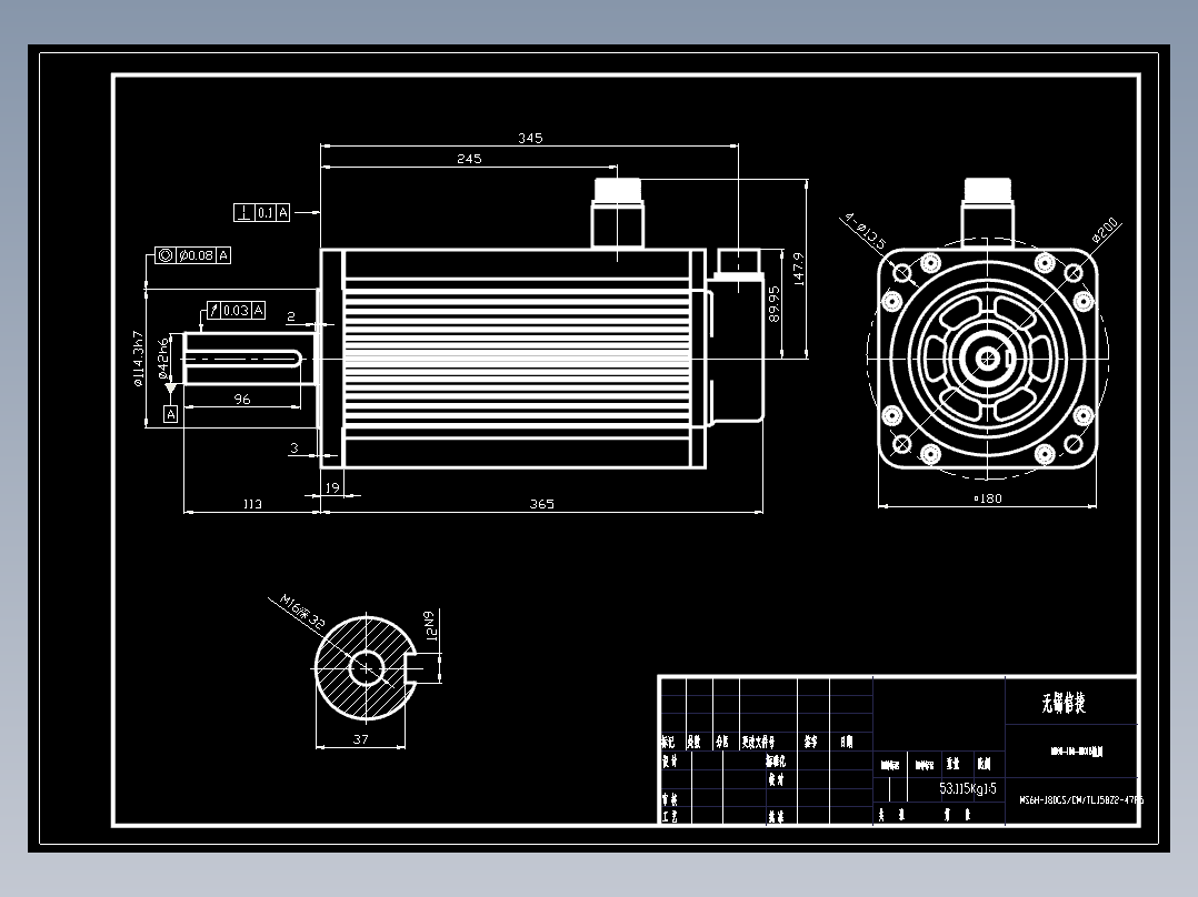 电机MS6H-180CS(M)orTL15BZ2-47P5.DWG