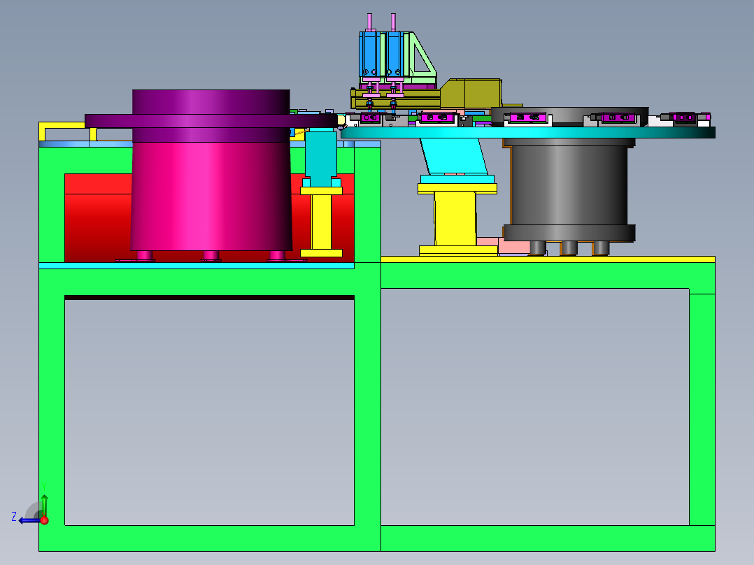 PTC器件环形装配线sw18右视图