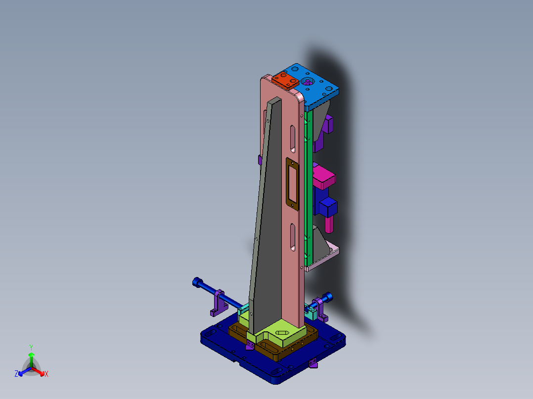 锂电池保险焊接机(stp+bom)