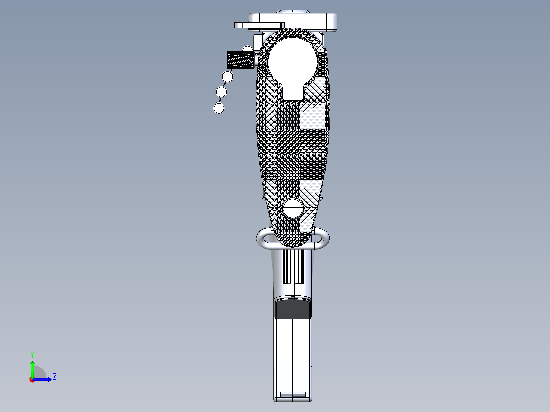 22LR皮带式轻机玩具左视图