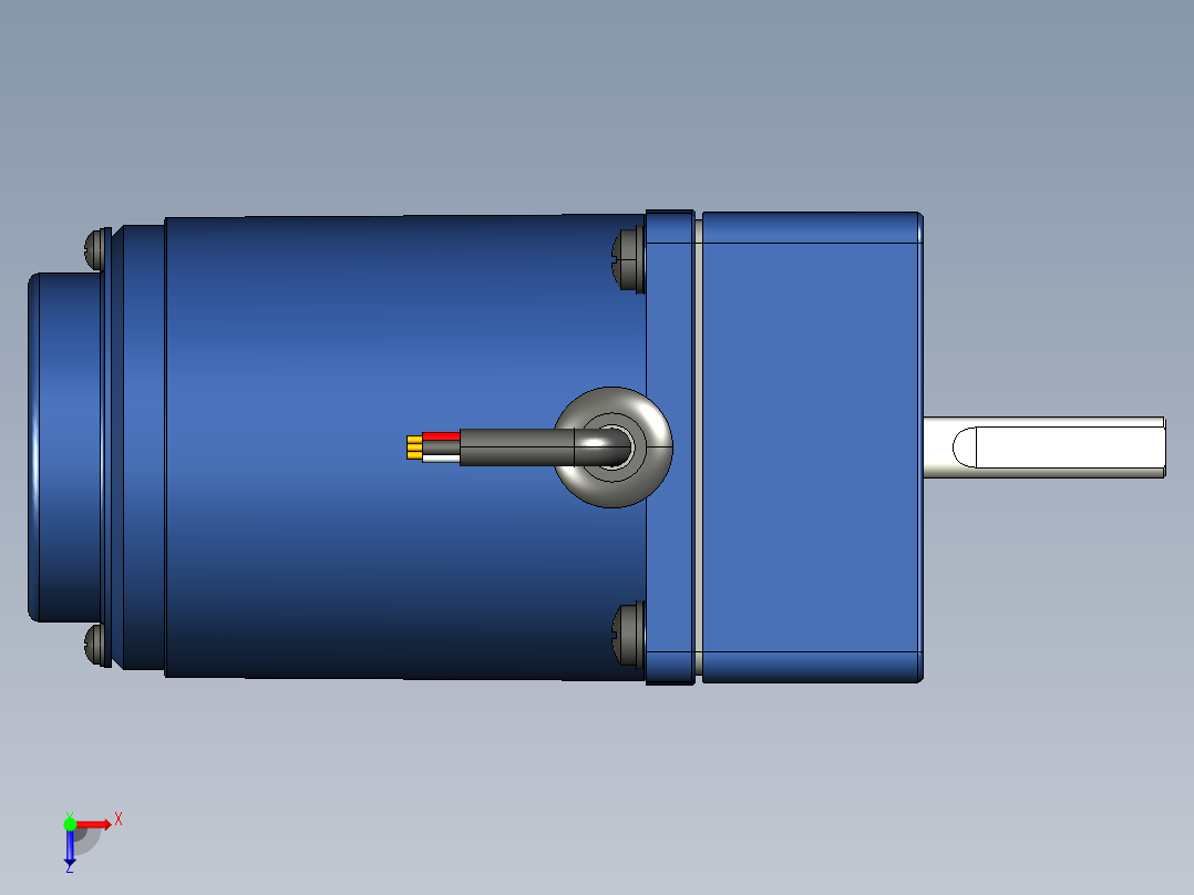 YT系列调速电机-6yt01-18俯视图