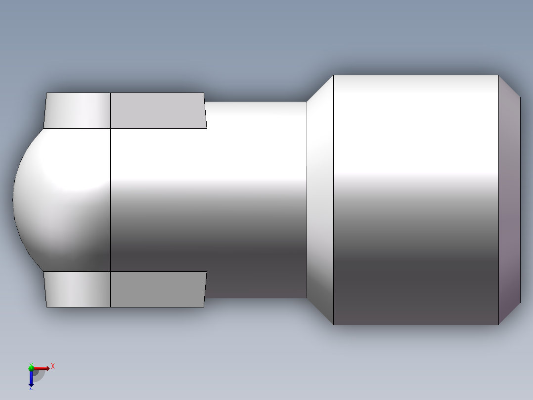 90度焊接接头、1DW9-14-06俯视图