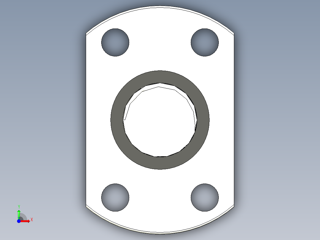 SFK滚珠丝杆前视图