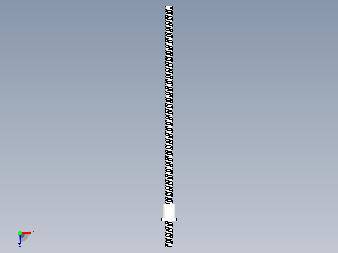 SFK滚珠丝杆俯视图