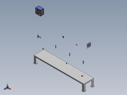 控制屏、屏幕(21)正等轴测缩略图