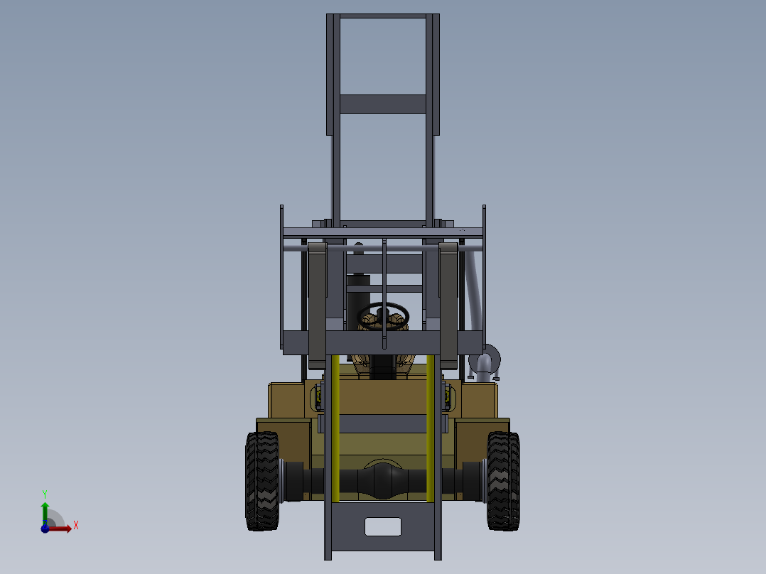 叉车、 叉车 SW igs(2)前视图