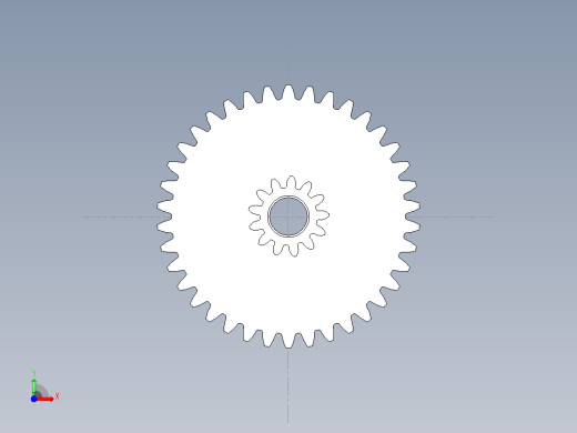 齿轮：参数化前视缩略图