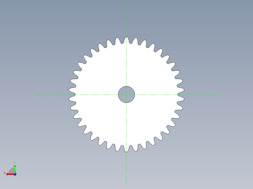 齿轮：参数化后视缩略图