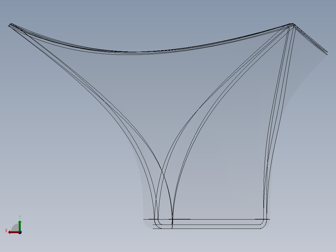 意大利玻璃后视图
