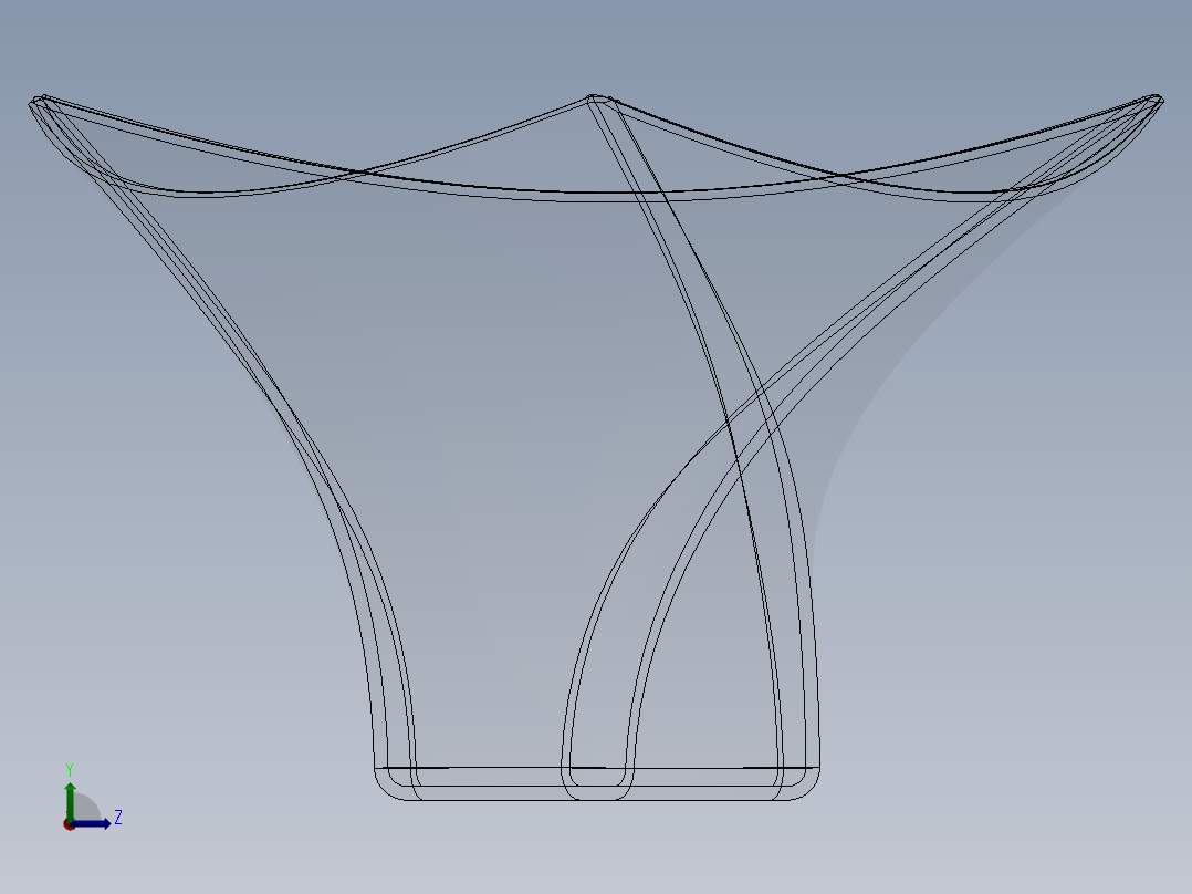 意大利玻璃左视图