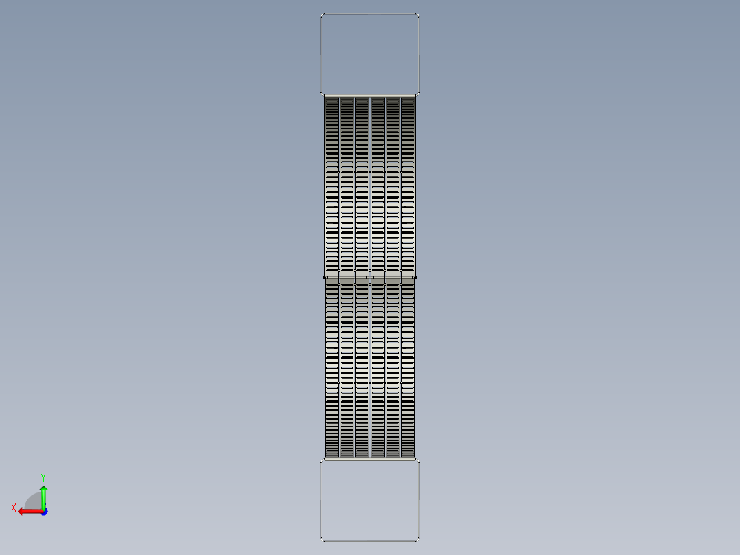 渔业捕捞器后视图