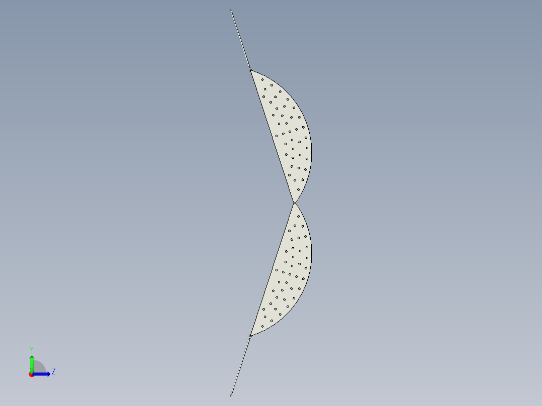 渔业捕捞器左视图