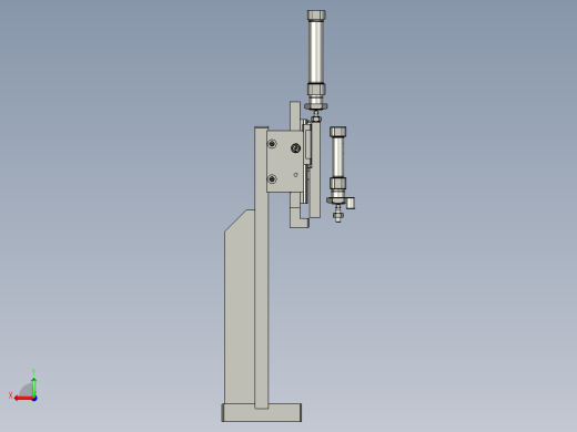 O圈装配Z轴后视缩略图