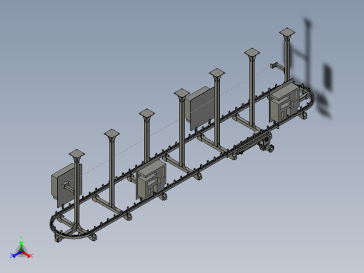 防抖动的悬挂链装置