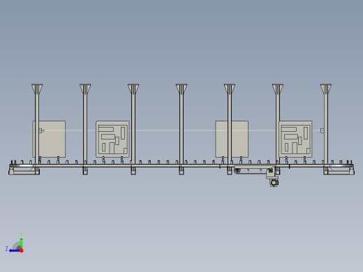 防抖动的悬挂链装置右视缩略图
