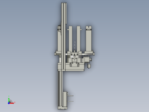 SAWH02-03300-1A0铝片转盘机构前视缩略图