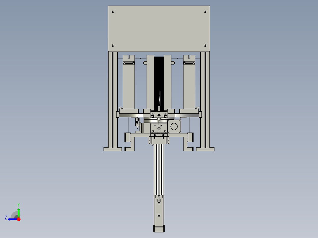 SAWH02-03300-1A0铝片转盘机构右视图