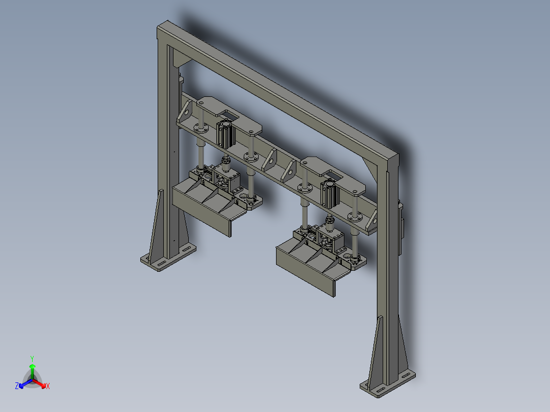 BLXDLXN09-02-A00顶部下压机构OM主视图