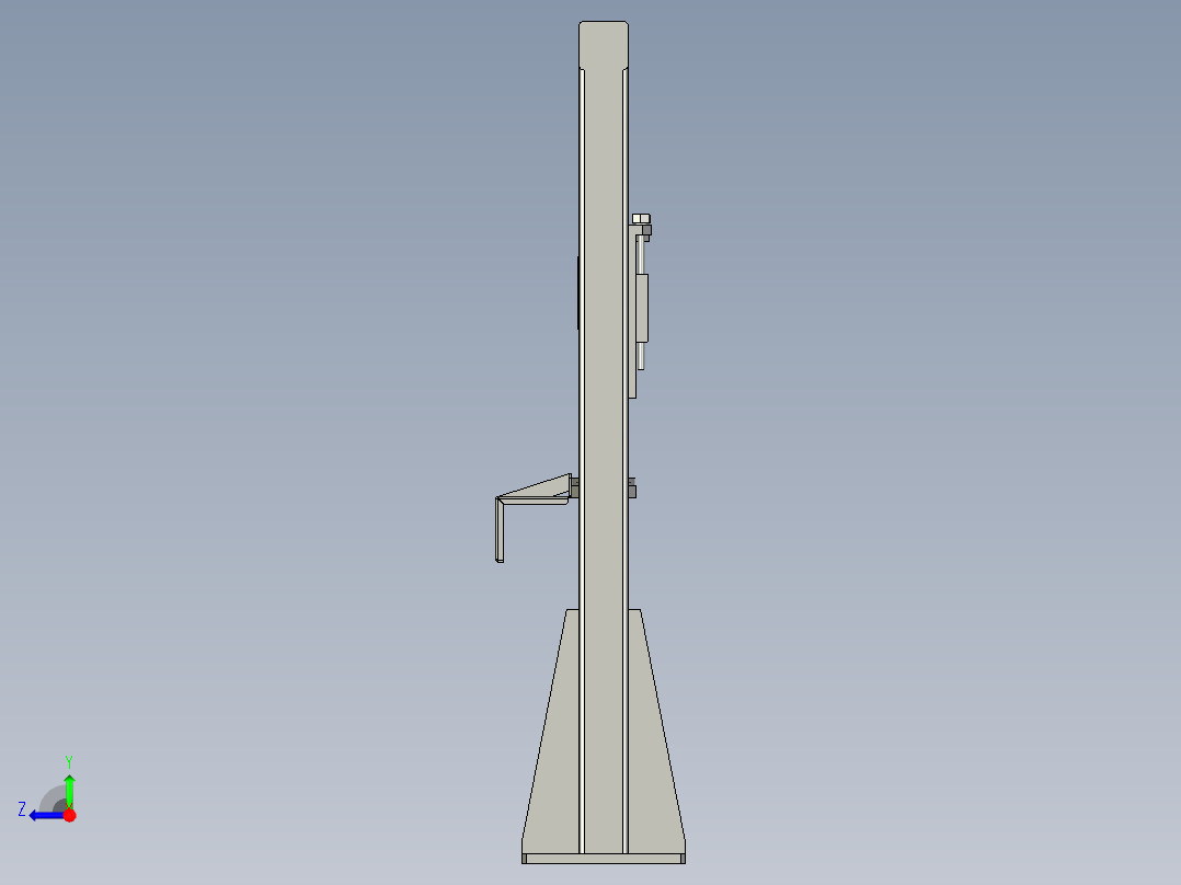 BLXDLXN09-02-A00顶部下压机构OM右视图