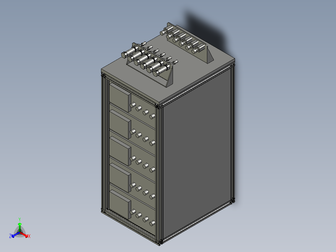 扫码机台主视图