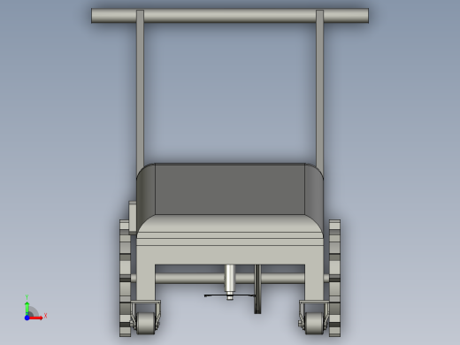 草坪修剪除草机前视缩略图